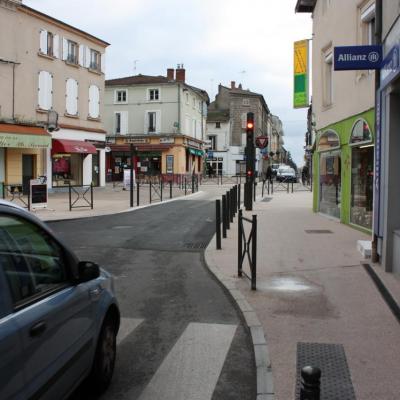 Rues de Verdun et du 8 mai